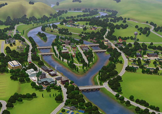 Sims 3 Caw Building Bridges